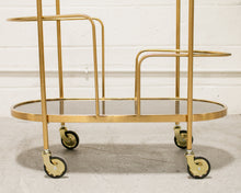 Load image into Gallery viewer, Bella Gold Oval Barcart
