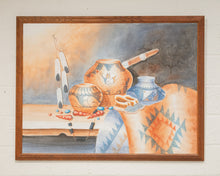 Load image into Gallery viewer, Vintage Pottery Still Life, Framed
