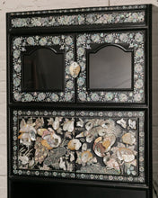 Load image into Gallery viewer, Black Mother of Pearl Cabinet
