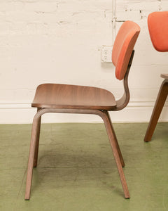 Bent Wood Dining Chair in Peach