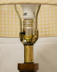 Glazed 1960’s Lamp