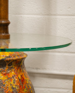 Glazed 1960’s Lamp
