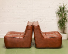 Load image into Gallery viewer, 2 Piece Juno in Recycled Leather Loveseat
