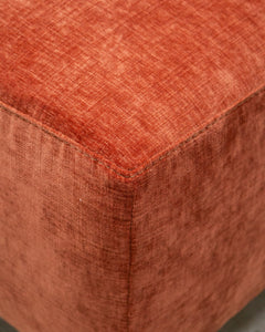 Chelsea Ottoman in Paprika