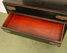 Load image into Gallery viewer, Antique Chest of 4 Drawers in Black
