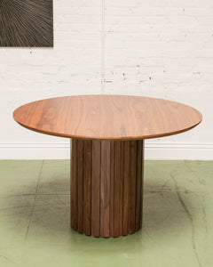 Dalia Round Table in Walnut