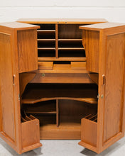 Load image into Gallery viewer, Vintage Teak Transformer Desk
