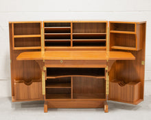 Load image into Gallery viewer, Vintage Teak Transformer Desk
