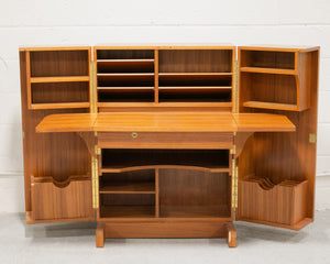 Vintage Teak Transformer Desk