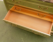 Load image into Gallery viewer, Harden Furniture Modern Brass-Clad Chest of Drawers with Marble Top
