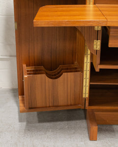 Vintage Teak Transformer Desk