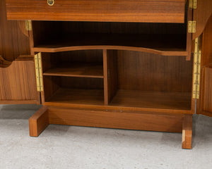 Vintage Teak Transformer Desk