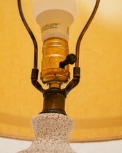 Load image into Gallery viewer, Cream Vintage Holllywood Regency Lamp
