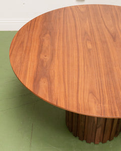 Dalia Round Table in Walnut