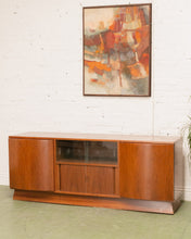 Load image into Gallery viewer, Mcm Walnut Sideboard with Opening
