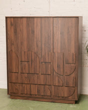 Load image into Gallery viewer, Oliver Brutalist Modern Armoire
