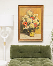 Load image into Gallery viewer, Vintage Framed Rudolph Colao Floral Art
