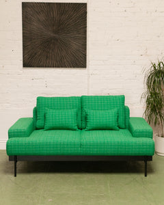 Lux Sofa in Kelly Green