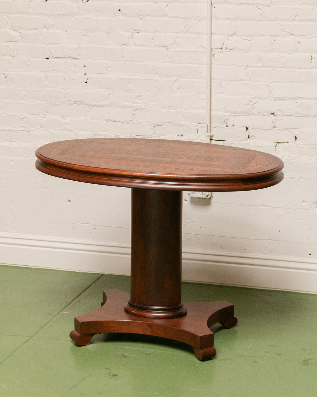 Italian Table 20th Century Marquetry Dining Table