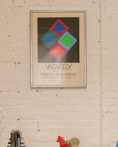 Vasarely Vintage Poster