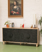 Load image into Gallery viewer, Flower Front Oaxaca Style Credenza
