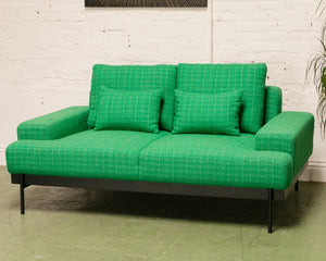 Lux Sofa in Kelly Green