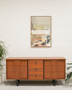 Vintage Stanley 9 Drawer Dresser