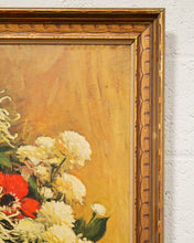 Load image into Gallery viewer, Vintage Framed Rudolph Colao Floral Art
