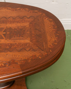 Italian Table 20th Century Marquetry Dining Table