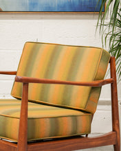 Load image into Gallery viewer, Restored Vintage Danish Modern Lounge Chair Dead-stock Fabric
