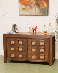 1970’s Square Front Credenza