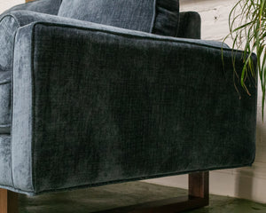 Natasha Loveseat in Napa Navy