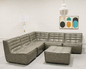 Cantina Quarry Recycled Leather Juno Sofa