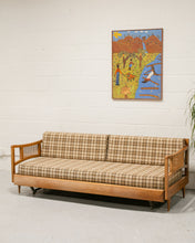 Load image into Gallery viewer, Vintage Mid Century Modern MCM Trundle Sleeper Sofa
