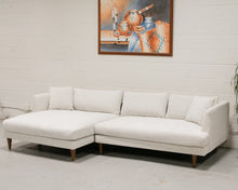 Load image into Gallery viewer, Elisa Oatmeal Sectional Sofa with Left Chaise
