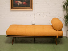 Load image into Gallery viewer, Daybed in Mustard Tweed
