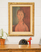 Load image into Gallery viewer, Modigliani Painting Girl With Braids (as-is)
