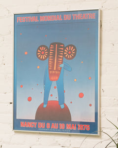 Vintage Festival Du Théâtre Nancy 1975