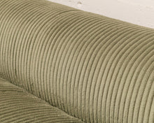 Load image into Gallery viewer, Bailey Loveseat in Green Corduroy
