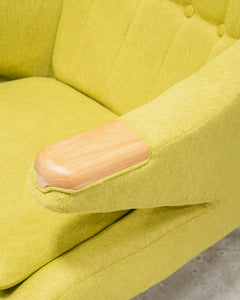 Teddy Chair in Chartreuse
