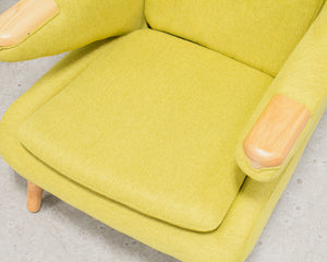 Teddy Chair in Chartreuse