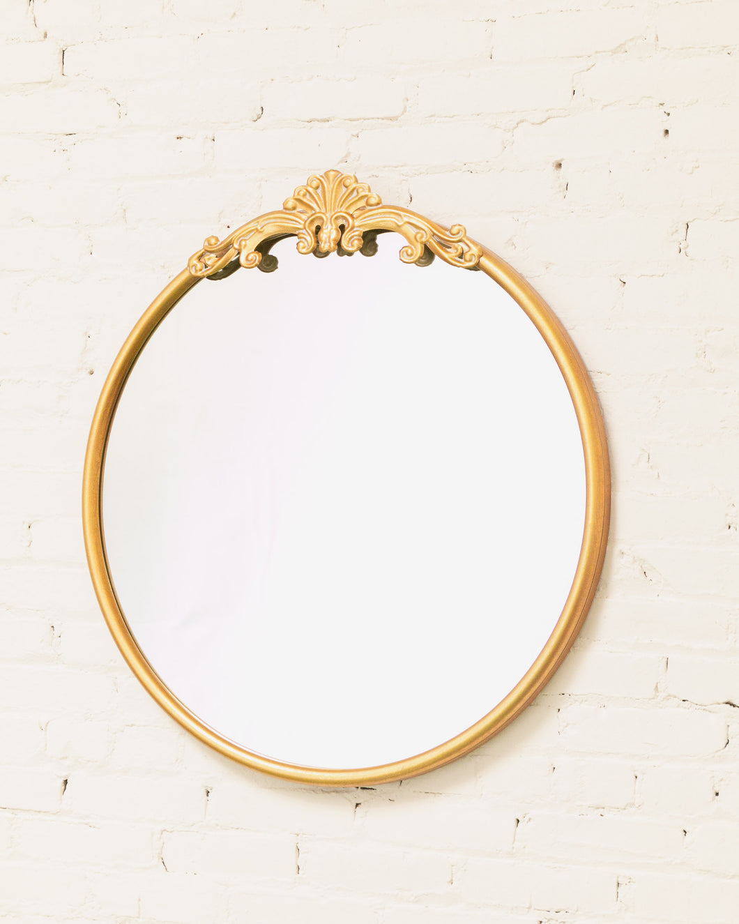 Circle Gold Mirror