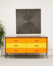 Load image into Gallery viewer, Orange and Yellow Dresser
