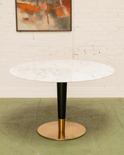 Load image into Gallery viewer, Madeline Faux Marble Round Dining Table
