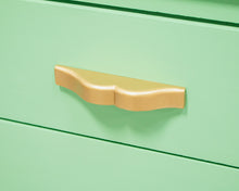 Load image into Gallery viewer, Bright Aquamarine 6 Drawer Dresser
