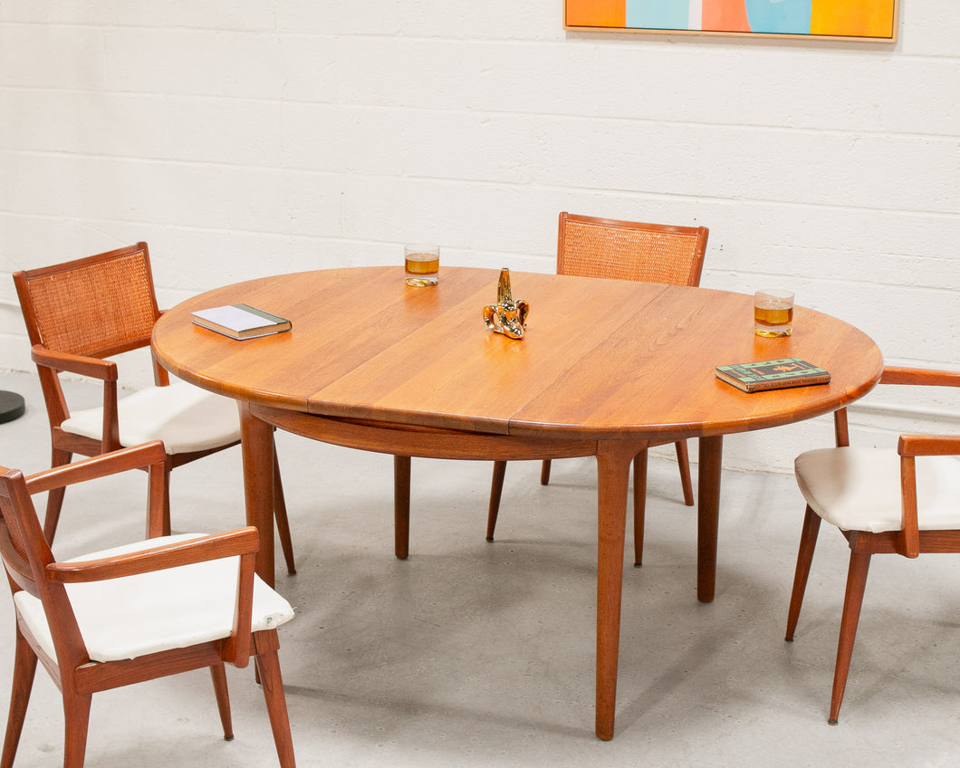 Glostrup Danish Teak Dining Table
