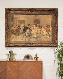 Pagliei Gilt Framed Oil Painting The Dance
