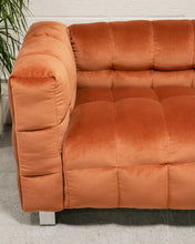 Load image into Gallery viewer, Rusty Orange Marshmallow Sofa
