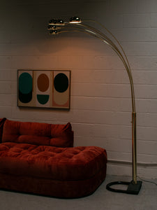 Five Branch Floor Lamp