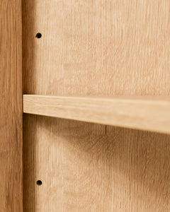 Corner Oak Shelf